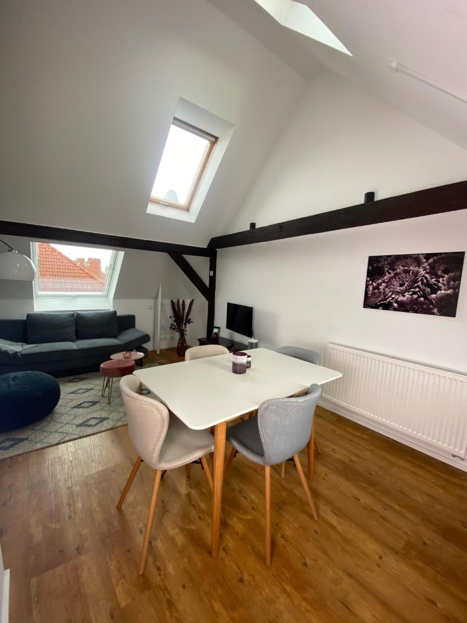 discovAIR Eisenach - Dachstudio Emma - Schwimmbad-Nah mit Netflix Exterior foto